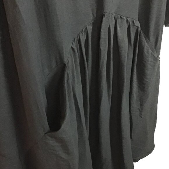 Cynthia Ashby Dress 34 Sleeve A-Lined Boxy Pockets OVER-SIZED Venetian Dress - Picture 5 of 12